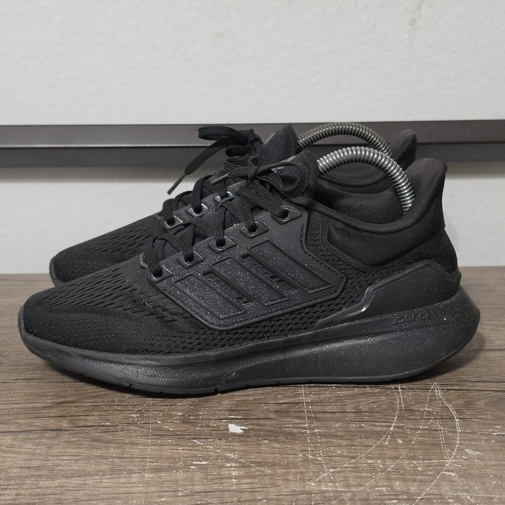 Adidas EQ21 Run Women's Athletic Running Shoes Sneakers Size 6.5 Black